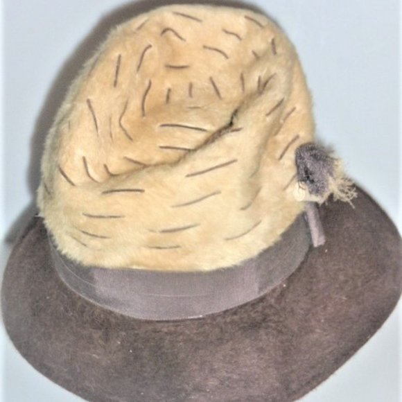 ST6IN Jacqueline Original Woman's HAT Felt Hat Union Label Toronto Canada - Picture 3 of 7